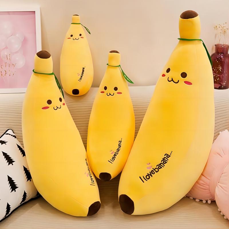 Pillow plush banana